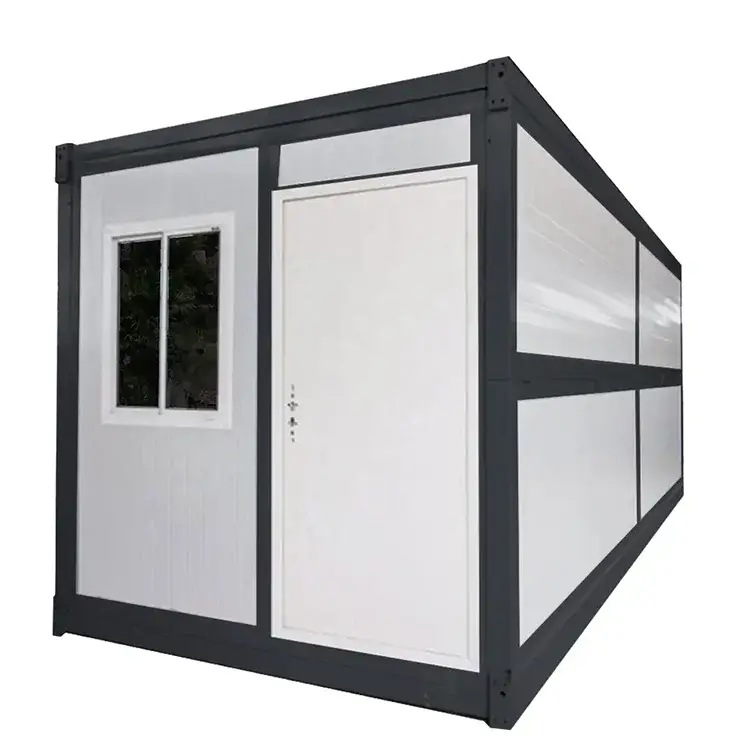 Foldable Shipping Container Home From China for Portable ToiletsSteel + Sandwich Panel 3