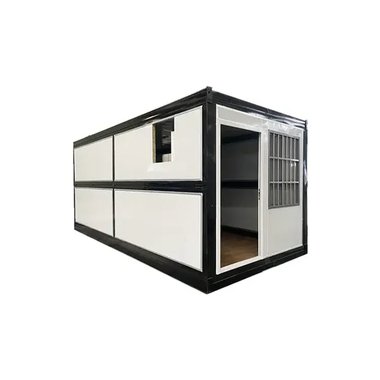 Foldable Shipping Container Home From China for Portable ToiletsSteel + Sandwich Panel 6