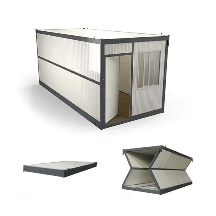 Factory Customized Folding Living Prefab Homes Stackable Foldable Prefabricated Container House 1