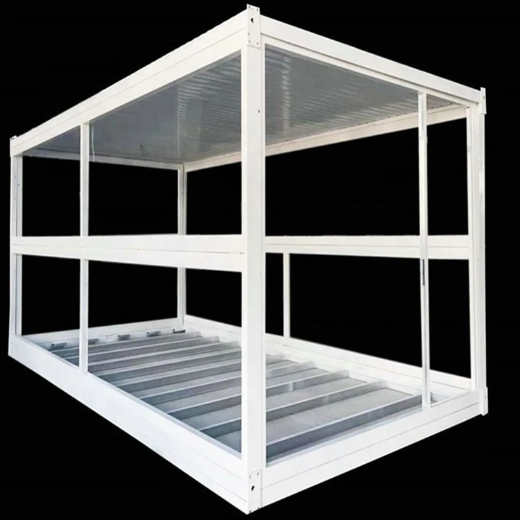 Fabrikspezifische faltbare Wohn-Fertighäuser, stapelbares, faltbares, vorgefertigtes Containerhaus 7