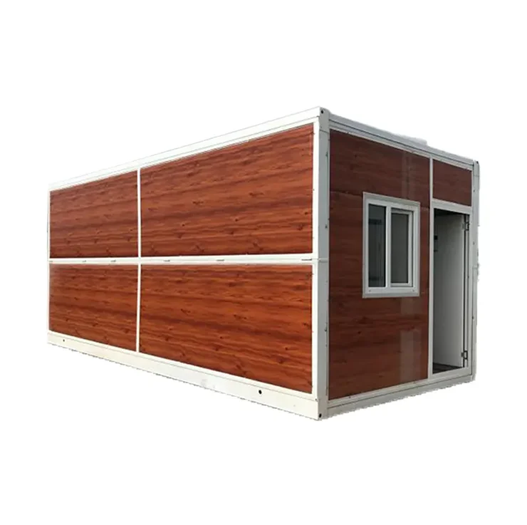 20 Fuß 40 Fuß mobile Faltcontainerhäuser mit Toilette 2