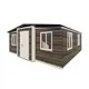 Modern Manufactured Homes High safety for FlatSandwich Panel Door Or Customized 5