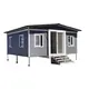 Modern Manufactured Homes High safety for FlatSandwich Panel Door Or Customized 4
