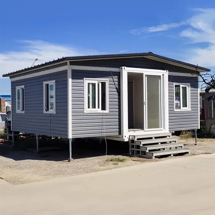 Modern Manufactured Homes High safety for FlatSandwich Panel Door Or Customized 7