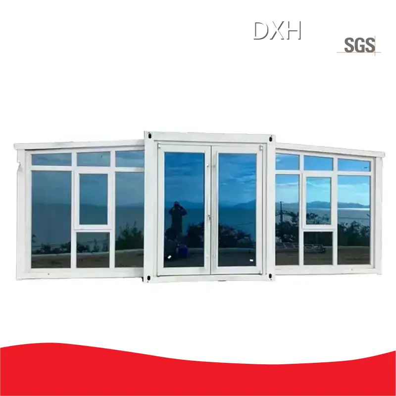 Expanding Shipping Container Home Sandwich Panel Door Or Customized DXH Brand Multi-function 1