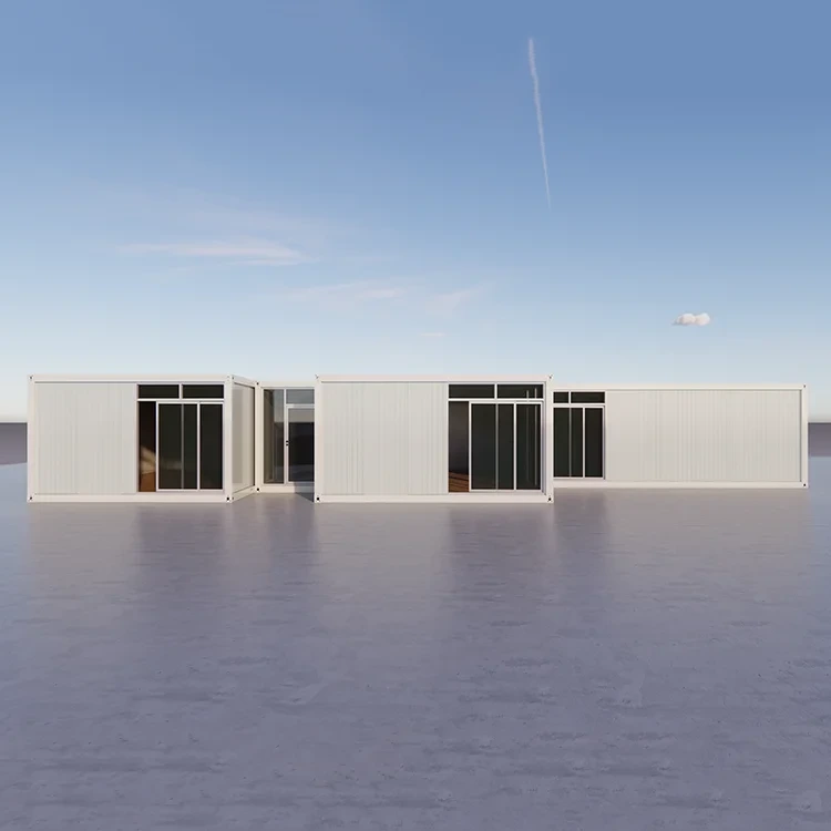 Almacén de contenedores pequeños rentable - Fácil montaje, prefabricado, de proveedores de China - Diseño moderno de paquete plano de 20 pies/40 pies 1