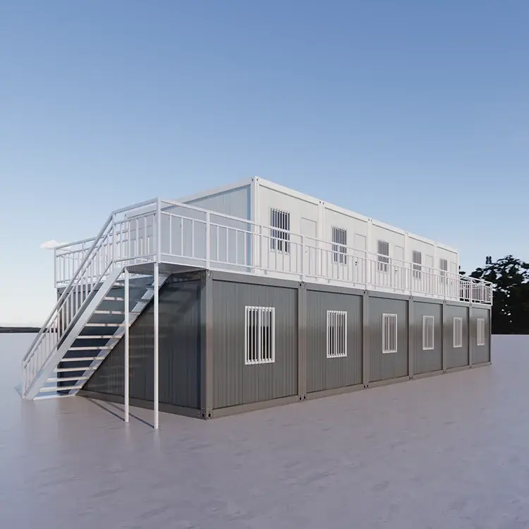 Storage Container Houses From China for Office DXH Flat Pack Container 6