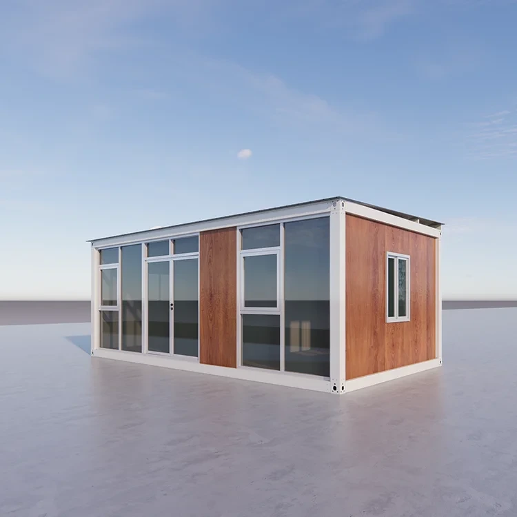 Modern Flatpack konténeres otthon: összeszerelésre kész, nagykereskedelmi előregyártott ház 1