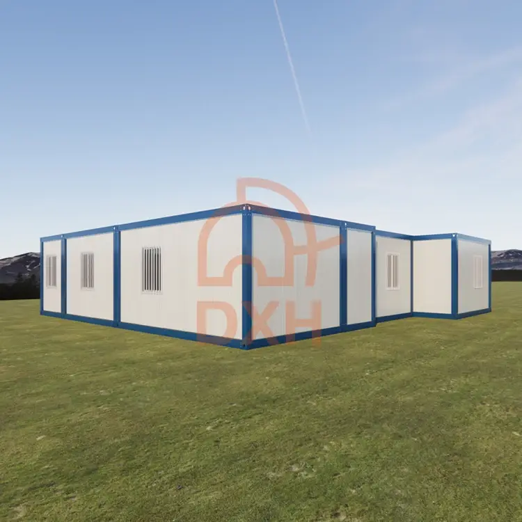 High End Double Container House Sandwich Panel+ Decoration Ceiling DXH Company 7