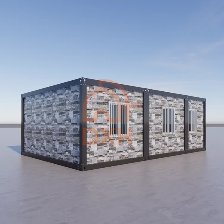 20ft 30ft 40ft Easy Assembly Container House Flat Pack Luxury Prefabricated Home Warehouse 1