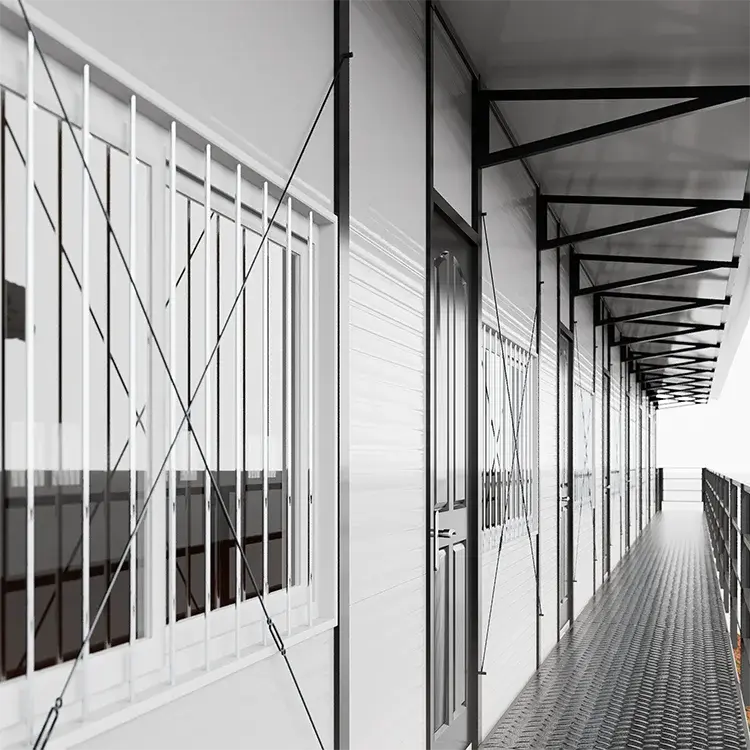Storage Container Homes Customized Color DXH Brand Sandwich Panel+ Decoration Ceiling 4