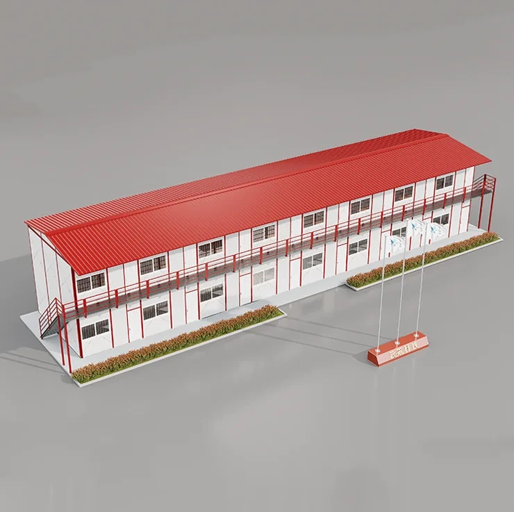 Proveedores Paquete plano de casas prefabricadas de contenedores de lujo de 20 a 40 pies utilizadas en dormitorios escolares, dormitorios de hospitales y dormitorios de oficinas 1