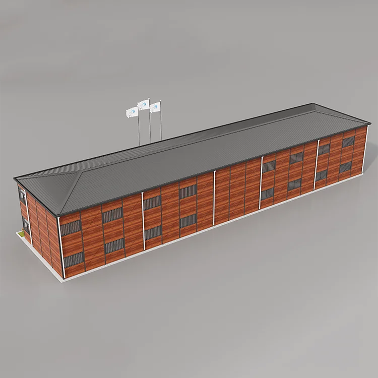 Bekostigbare, moderne Prefab Tiny House - Maklik saamstel, platpakontwerp vir skool 4