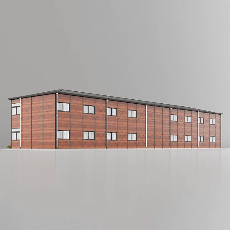 Bekostigbare, moderne Prefab Tiny House - Maklik saamstel, platpakontwerp vir skool 5