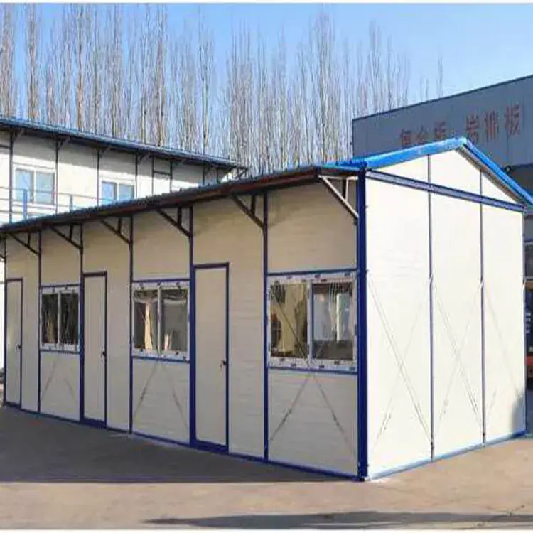 Pre Built House High safety for Oil Fieldpvc Sliding Window 4