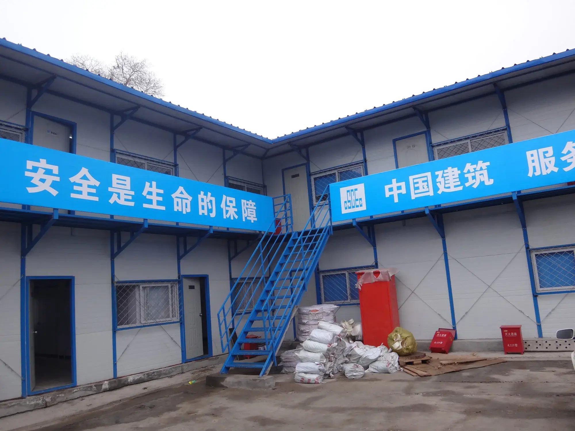 Prefab Homes Supply for Office DXH 0.042m2K/W 4