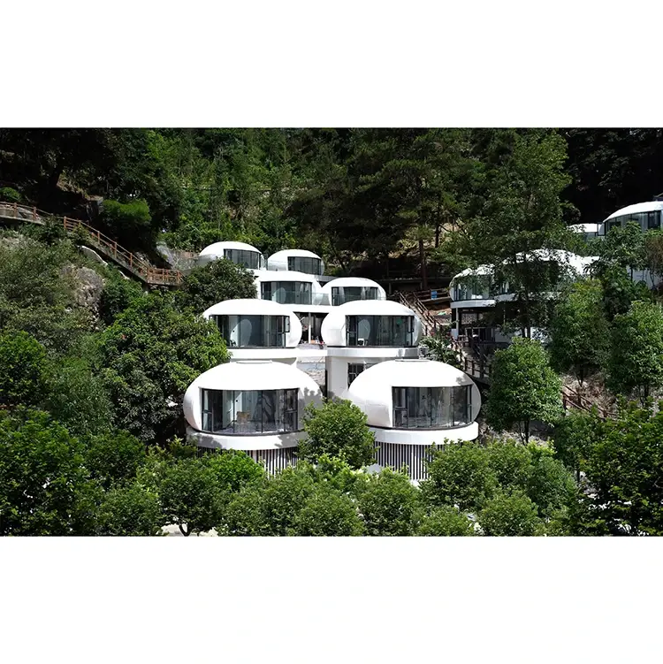 Tiny Container Homes Glass Wood Wholesale - DXH 2