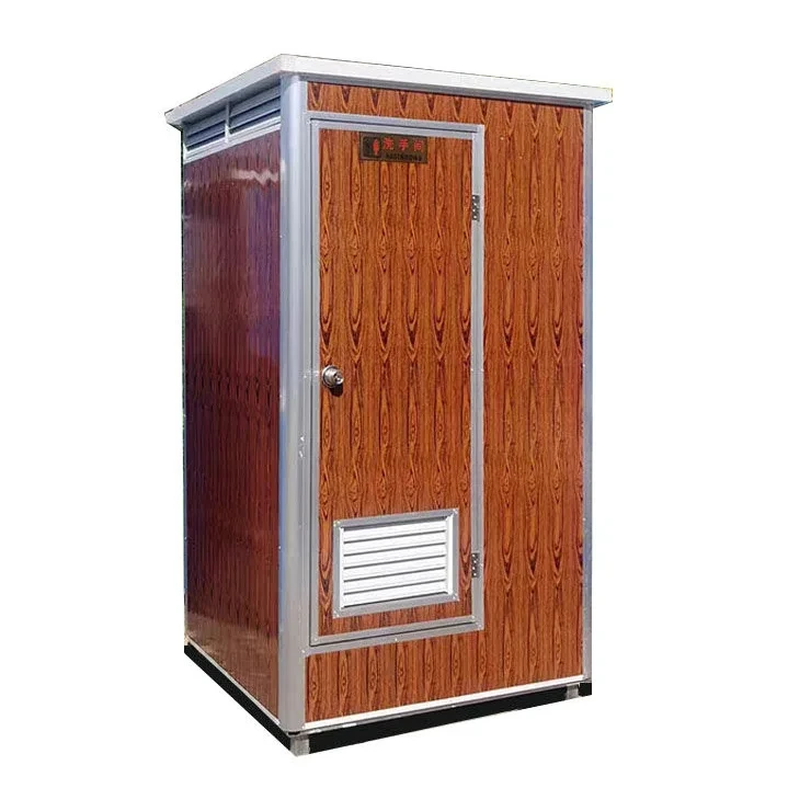 Portable Prefab Bathroom Toilet with Shower - Custom & Compact 10ft Container Design 1