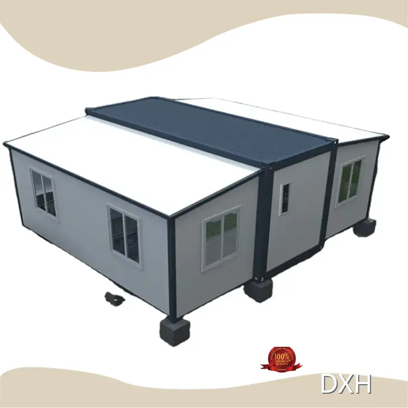 Container Fold Out House Steel + Sandwich Panel Outdoor Customized Color DXH Brand 1