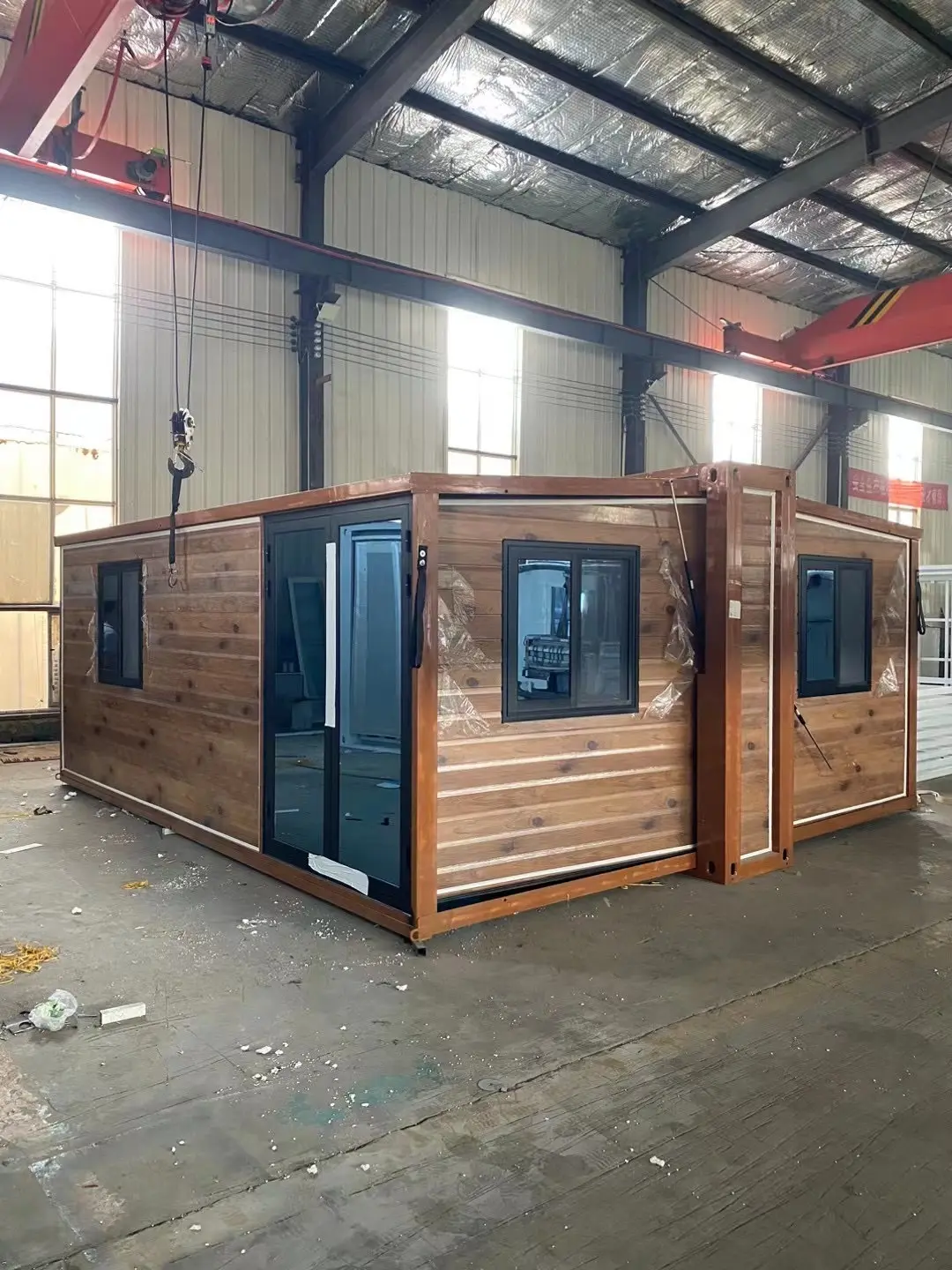 Custom Built Container Homes Factory Price for Personal UseGalvanized Steel Structure + Sandwich Panel 6