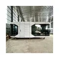 Luxury Outdoor Mobile Tiny House: Prefab Space Capsule Cabin 1