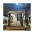 Spacious Mobile Hotel Capsule: One-Piece Aluminum Construction, Outdoor Prefab Cabin 1