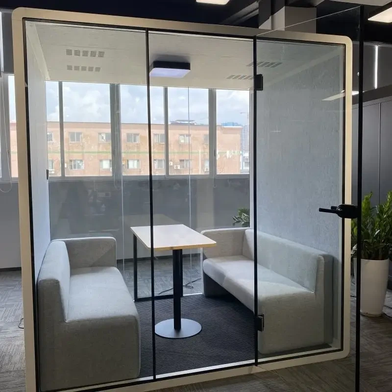 Can Be Customized Office Lounge Soundproof Isolation Cabin Waterproof Moisture Proof Power-on Multi Functional Space Capsule 1