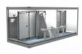 For Residential Portable Toilet Suppliers Aluminium Alloy Window by DXH 6