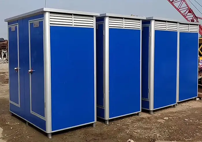 Mobile Toilet 1100mmX1100mmX2300mm DXH 3