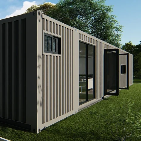 Draagbare 5 slaapkamer houer voorafvervaardigde huis - aanpasbaar, verskuifbaar en perfek vir skoolkoshuis! 5