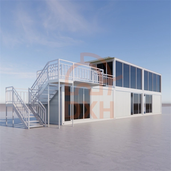 Bewoonbaar containerhuis met twee verdiepingen: modern & stijlvol wonen 2