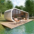 20 ft 40 ft Outdoor Modern Populer Prefab House Tiny House Mobile Working House Office Pod Apple Cabin1 1
