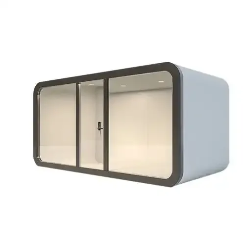 20ft 40ft في الهواء الطلق الحديثة الشعبية الجاهزة منزل صغير منزل متنقل منزل العمل مكتب قرنة أبل المقصورة2 2