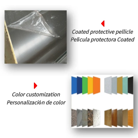 Lightweight Prefab Fire-proof Sound Proof Rock Wool Sandwich Wall Panel For External Wall 4