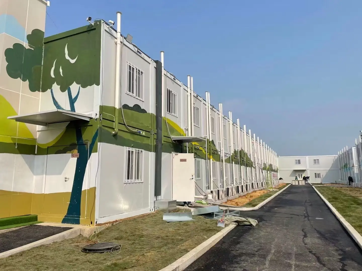 Storage Container Homes DXH Manufacture H-type Beam 3