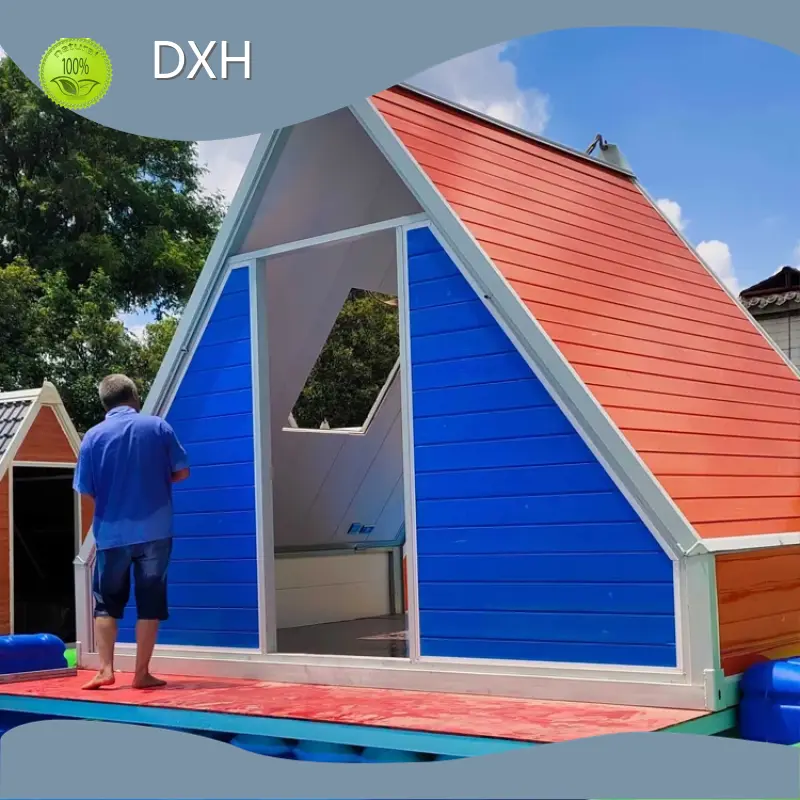 Collapsible House Container Wooden DXH 1