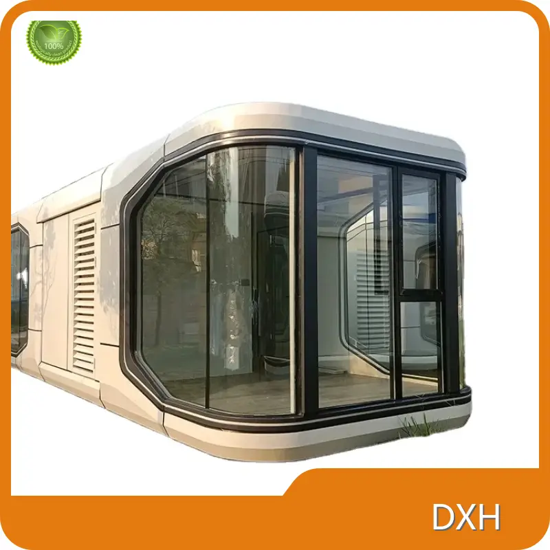 Space Capsule Container DXH Brand Sandwich Panel Houses Smart Home + AI Voice 1
