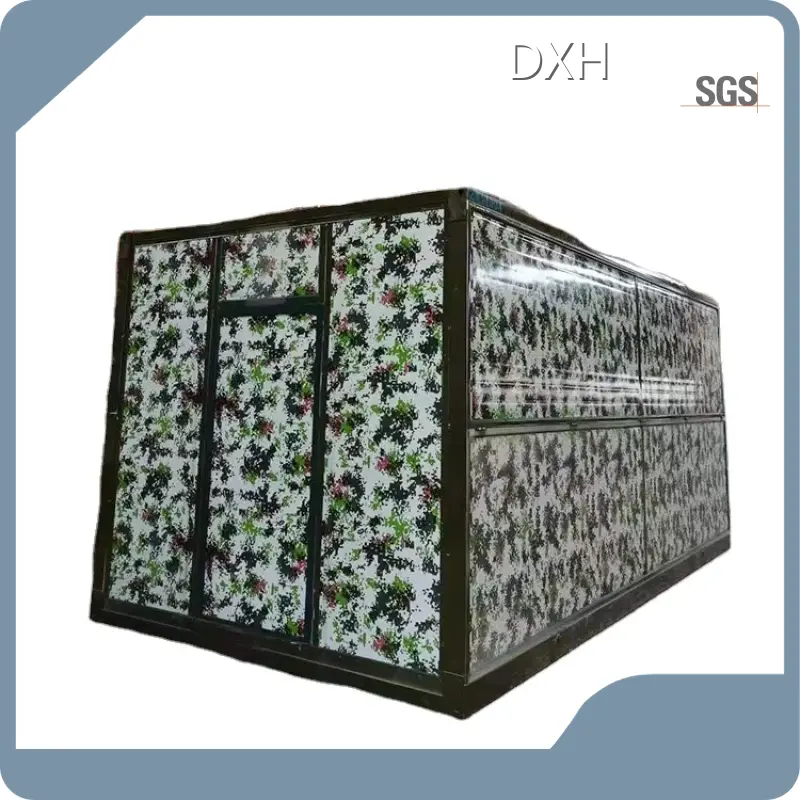 Custom Foldable Container House Manufacturers Manufacturer | DXH 1