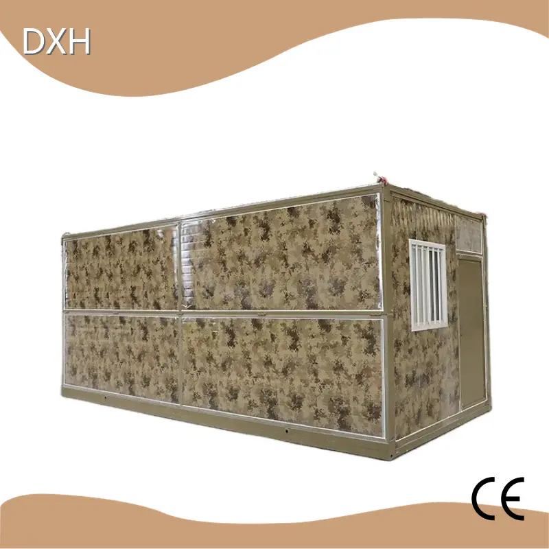 DXH Prefab Folding Container House for Oil Field - 10-15days 1