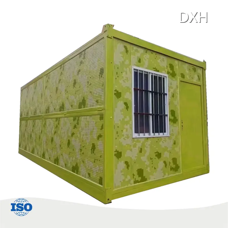 Folding Caravan Container House Customized Color DXH Company 1