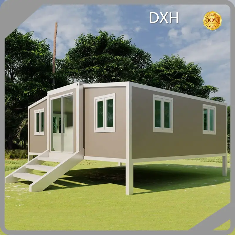 For Building Materials Traders Expandable Prefab House ISO9001 by DXH 1