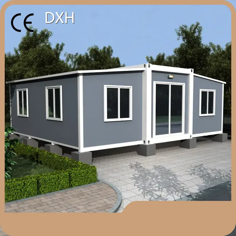 Container Expandable Home Sandwich Panel Door Or Customized Container Houses Homemade in China 1