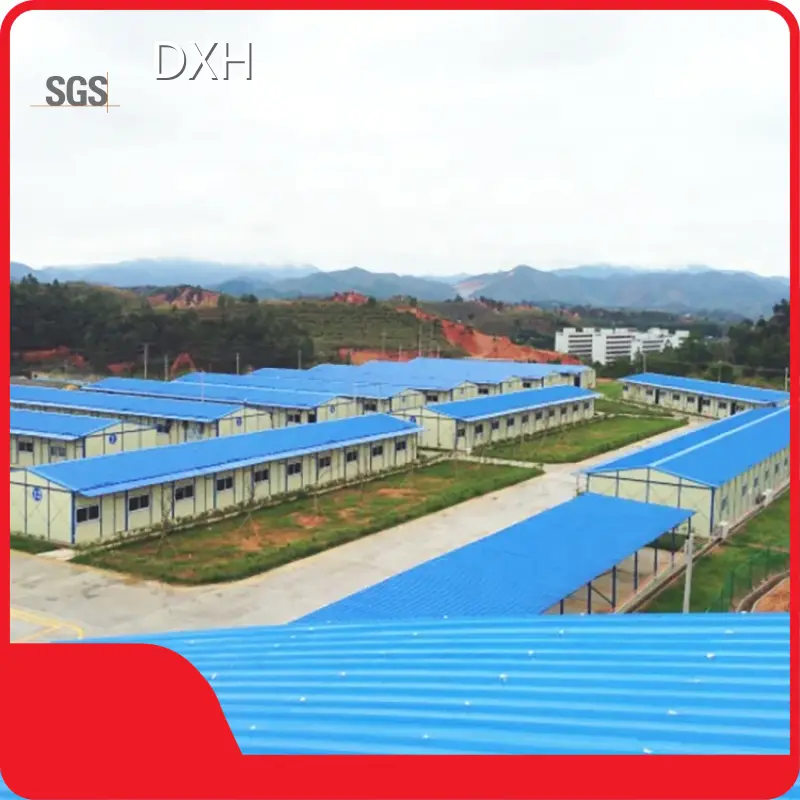 DXH Prefabricated Modular Homes Steel Structure Frame Weldedseries 1