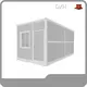 Custom Prefab Folding Container House Apartment DXH 1