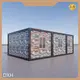 Warehouse Container Homes Sandwich Panel+ Decoration Ceiling by DXH 1