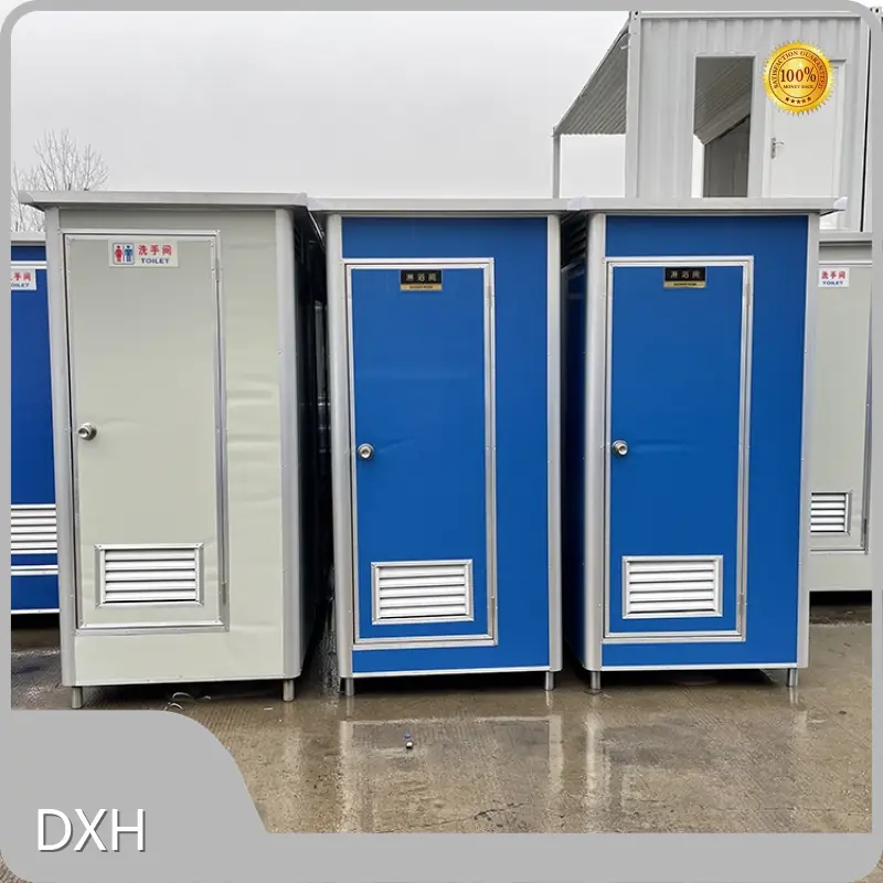DXH Bulk Production Portable Toilet Suppliers Steel + Sandwich Panel for Personal Use 1