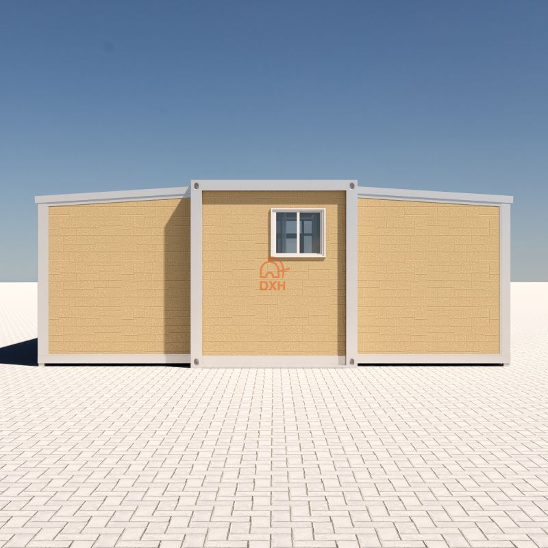 DXH Luxury 20ft Expandable Container House with 2 Bedrooms 1 Bathroom ...