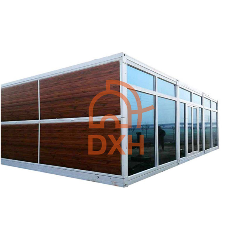 DXH faltbare Häuser zum Verkauf 20 Fuß 40 Fuß faltbare Containerhäuser individuell mit Toilette 1