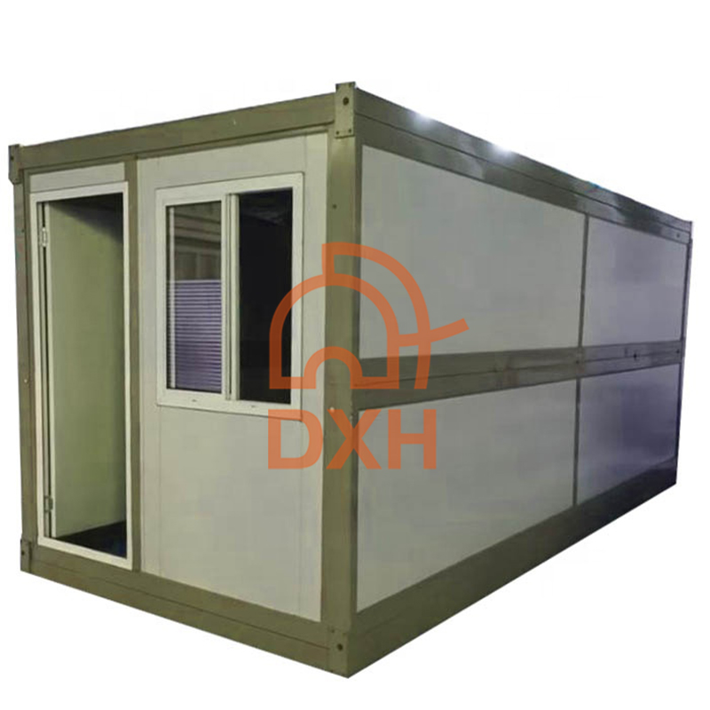 DXH faltbare Häuser zum Verkauf 20 Fuß 40 Fuß faltbare Containerhäuser individuell mit Toilette 2