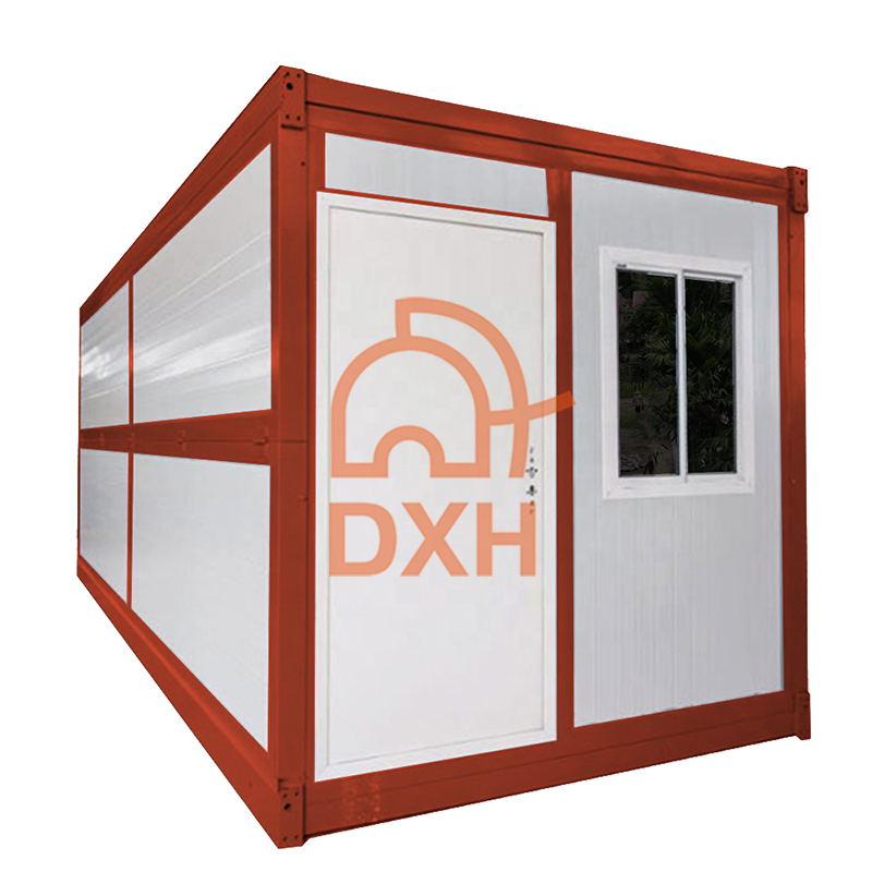DXH faltbare Häuser zum Verkauf 20 Fuß 40 Fuß faltbare Containerhäuser individuell mit Toilette 3